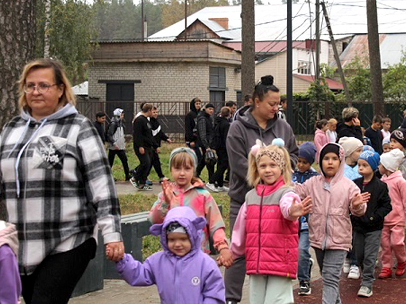 В Жуковском парке прошла акция «10 000 шагов».