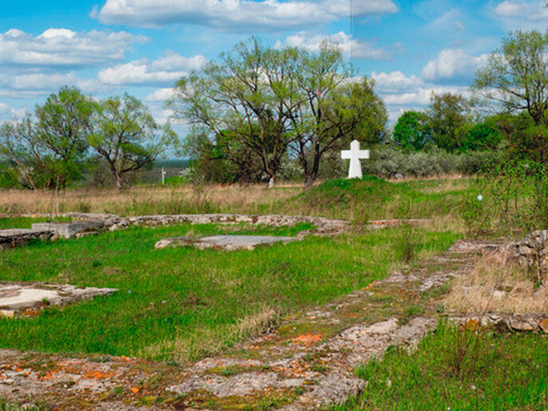 Вщиж. Городище. Преображенская церковь..